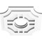 Ekena Millwork Haus Architectural Grade PVC Contemporary Ceiling Medallion, 10"OD x 3"ID x 3 1/4"C x 1"P CMP10HS-03000 - alternate 2